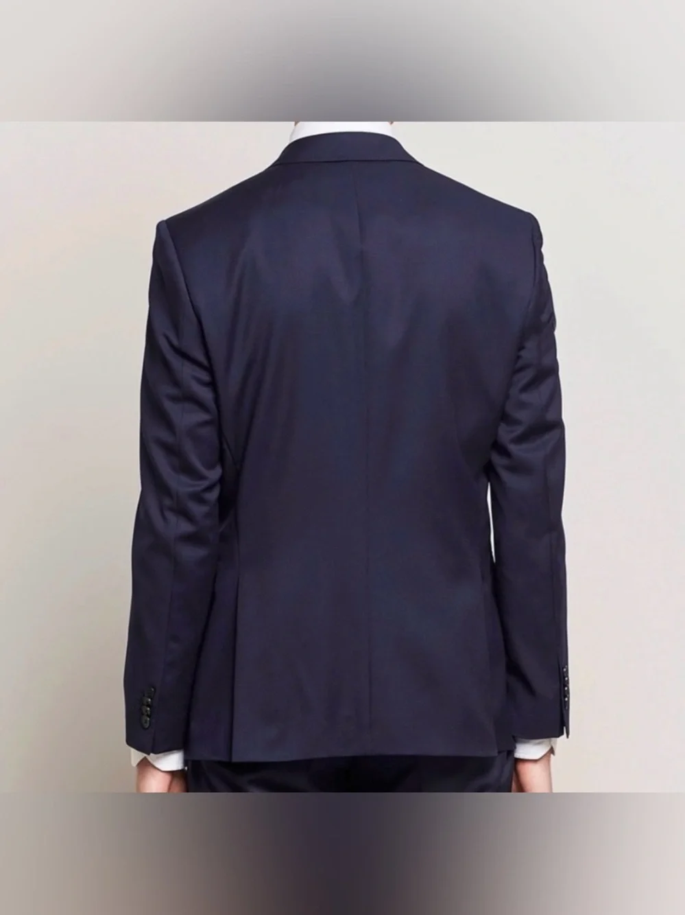 HUGO BOSS REDA Super 110 Italian Virgin Wool Suit Jacket Slim Fit Mens 38 R